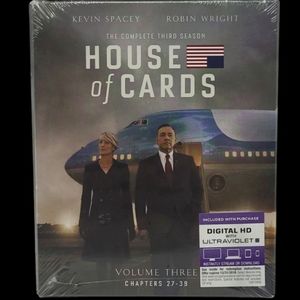 NEW SEALED DVD SET "HOUSE OF CARDS" VOLUME THREE CHAPTERS 27-39